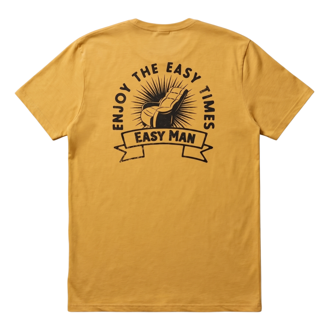 Easy Man Yellow T-shirt