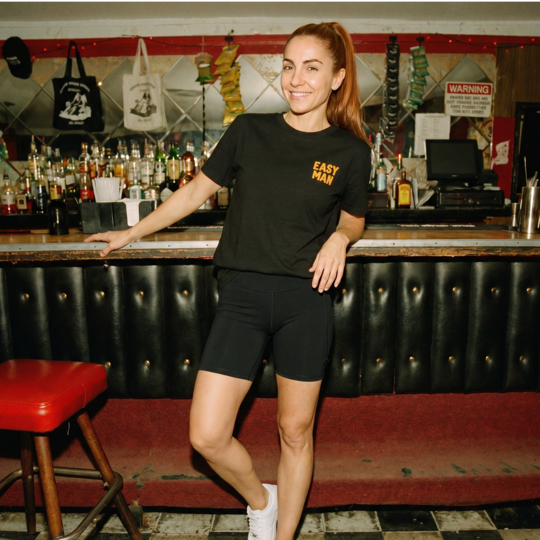 Easy Man Black T-shirt