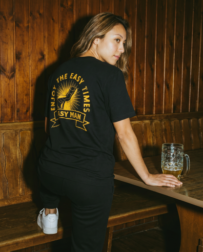 Easy Man Black T-shirt